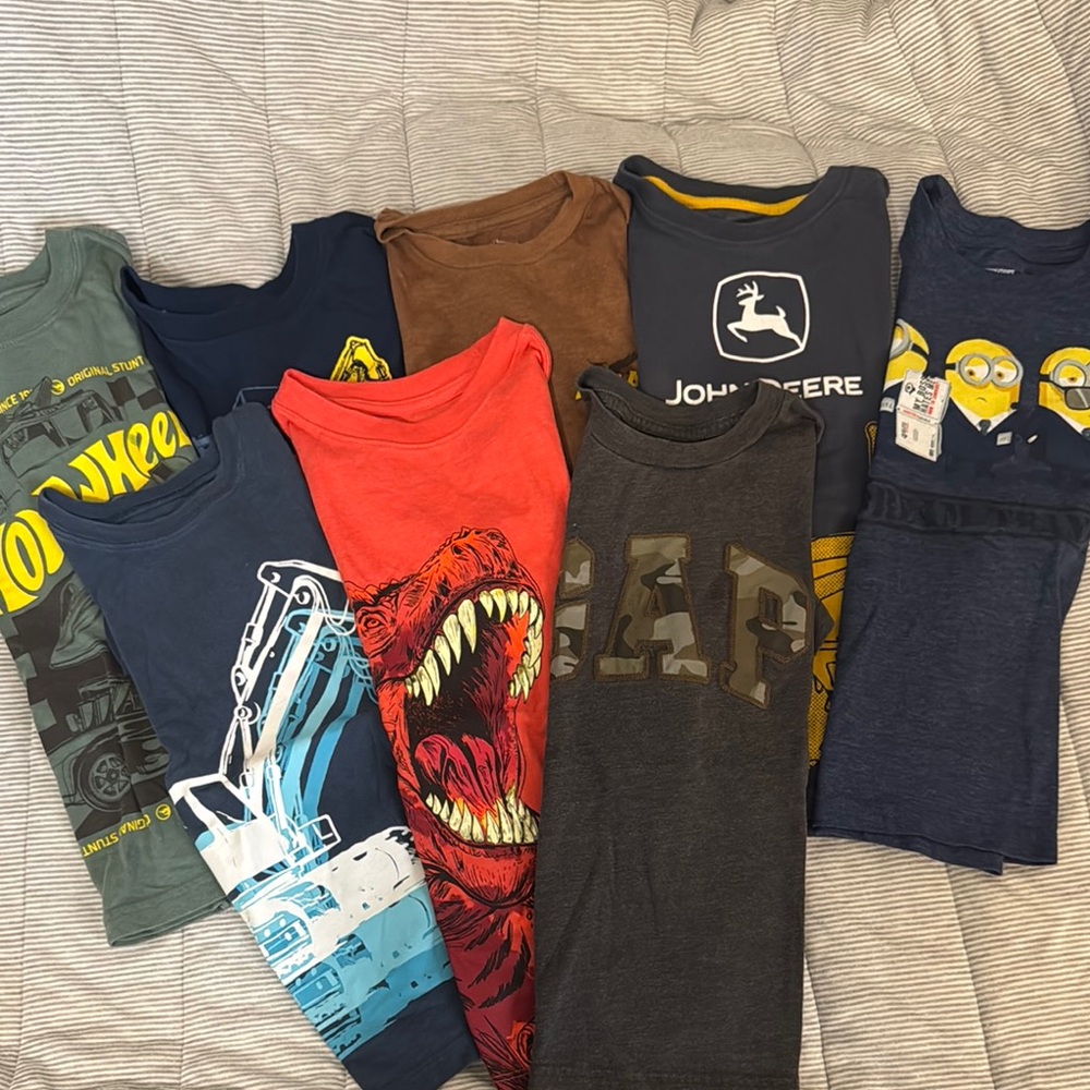 John Deere, Ariat, Red and Blue Short Sleeve Tees